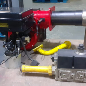 Queimador Industrial Dual Gás/Diesel 2 Estágios