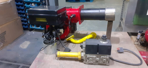 Queimador Industrial Dual Gás/Diesel 2 Estágios