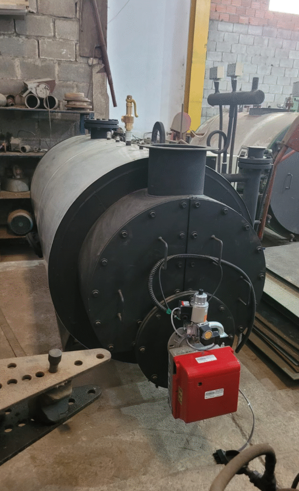 Caldeira ATEC 150 kg/h Diesel ou Gás