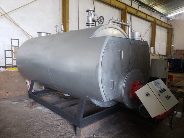 Caldeira ECAL 1.500 kg/h Diesel ou Gás